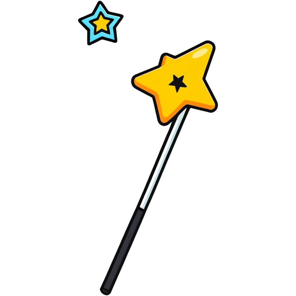 magic wand emoji