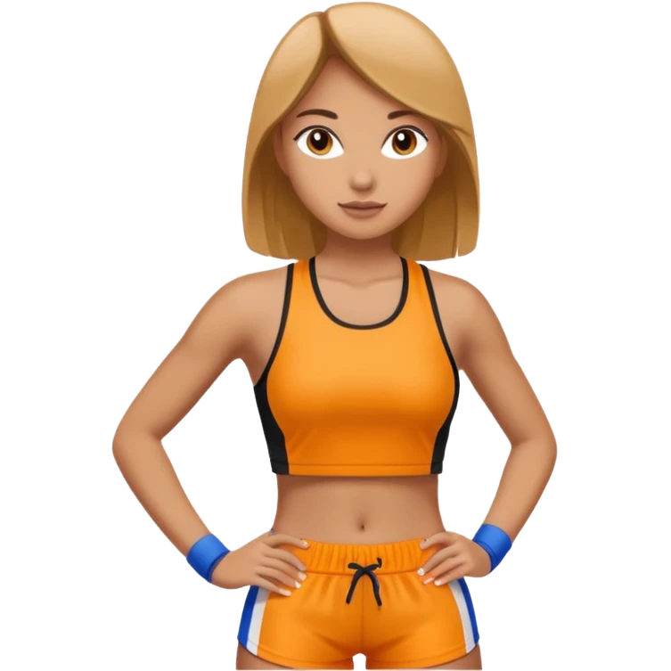 Sport girls emoji
