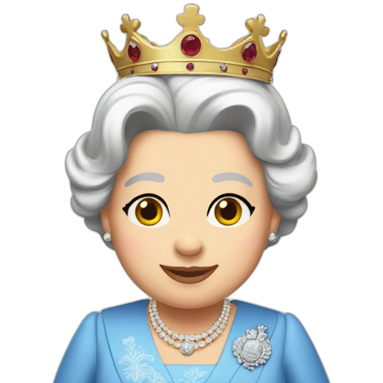 Queen Elizabeth II emoji
