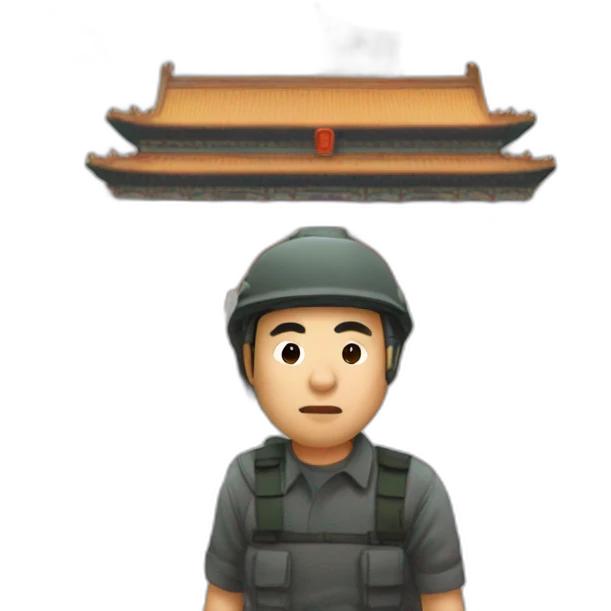 Tiananmen emoji