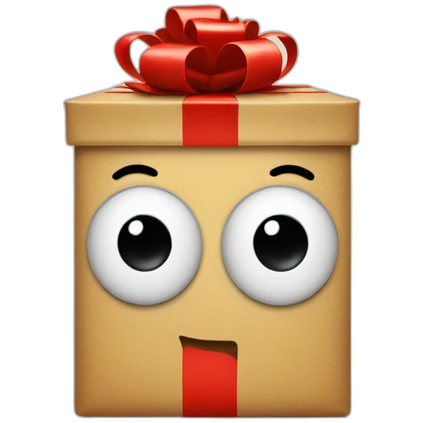 present with number 1 on it in circle emoji