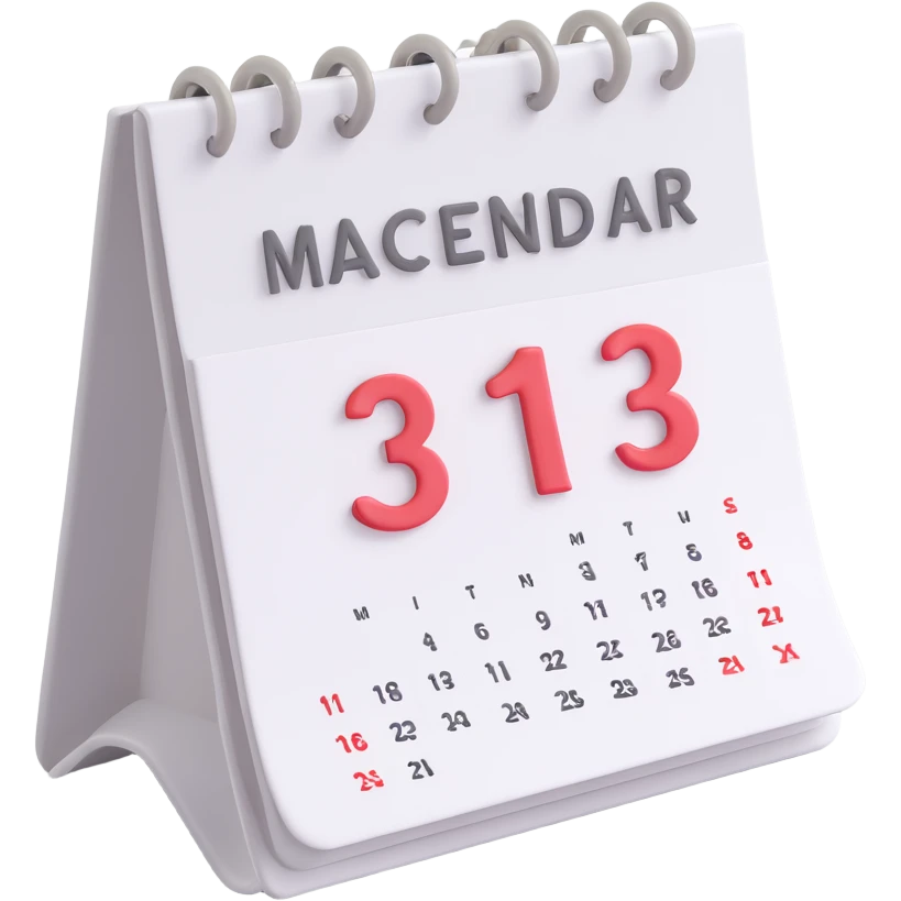 calendar emoji