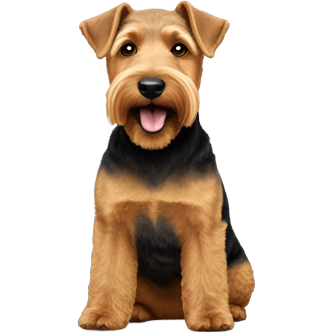 Welsh Terrier active emoji