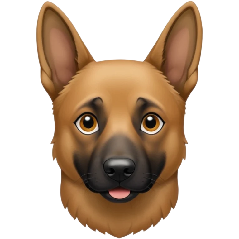 Belgian Malinois Dog that’s mixed with a German shepherd dog emoji