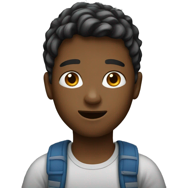 Calling boy emoji