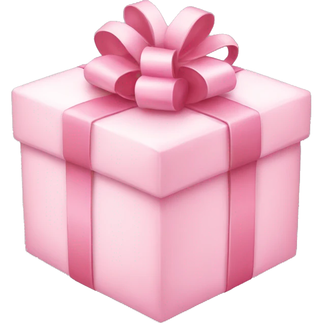 light pink present emoji