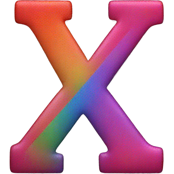 Gay transgender alphabet letter emoji