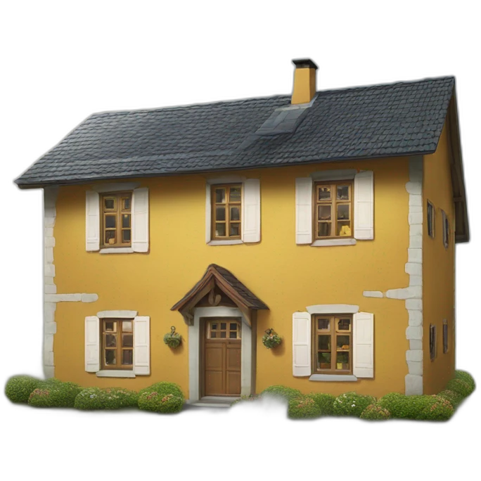 Haus ohne Dach  emoji