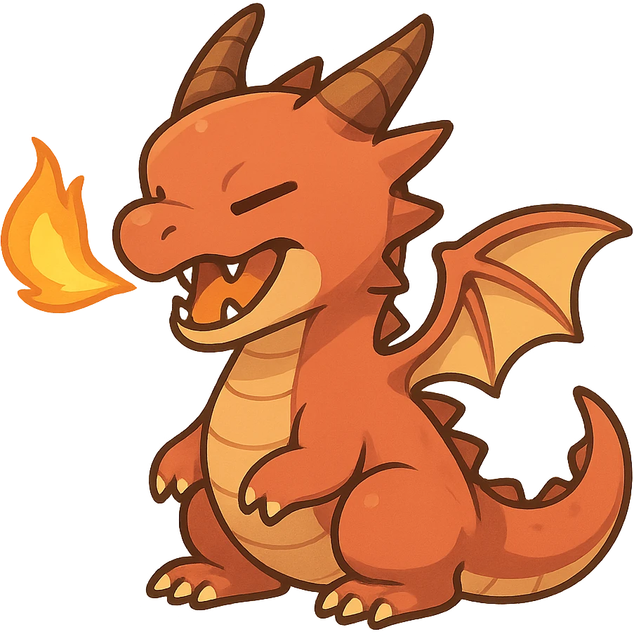 一条威猛的火龙 emoji