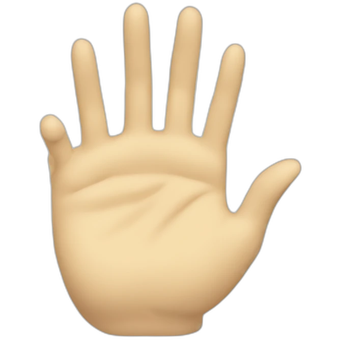 Ryouiki tenkai hand emoji