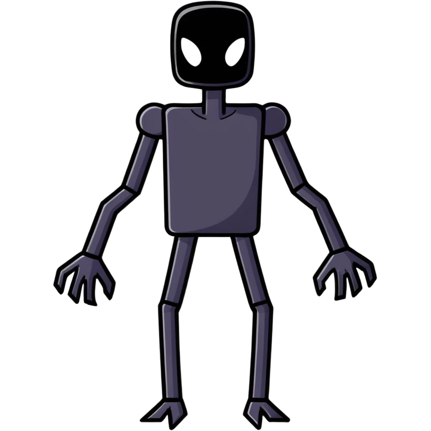 Minecraft Enderman emoji