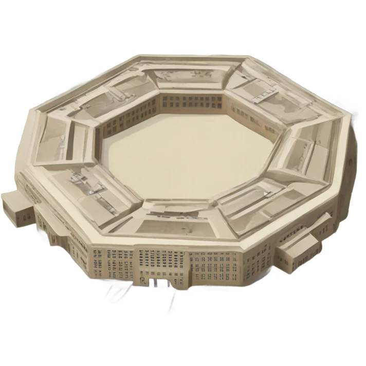 The Pentagon, usa building emoji