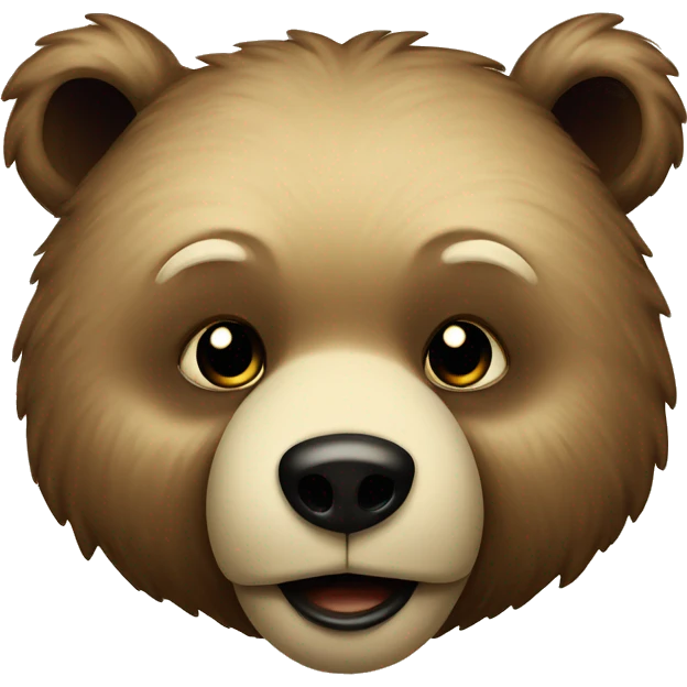 Bear vintage emoji
