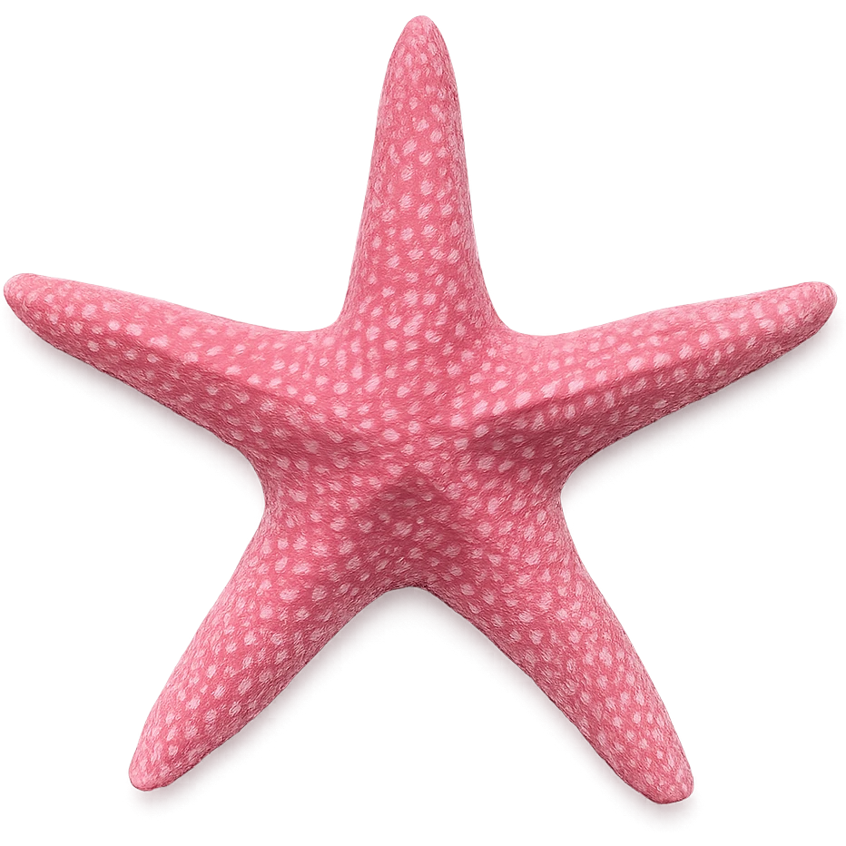 pink starfish emoji