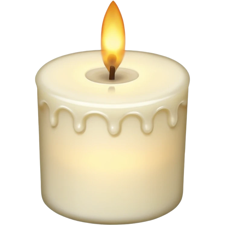 Vela aromática emoji