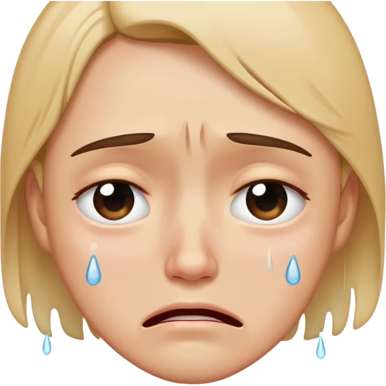Crying  emoji
