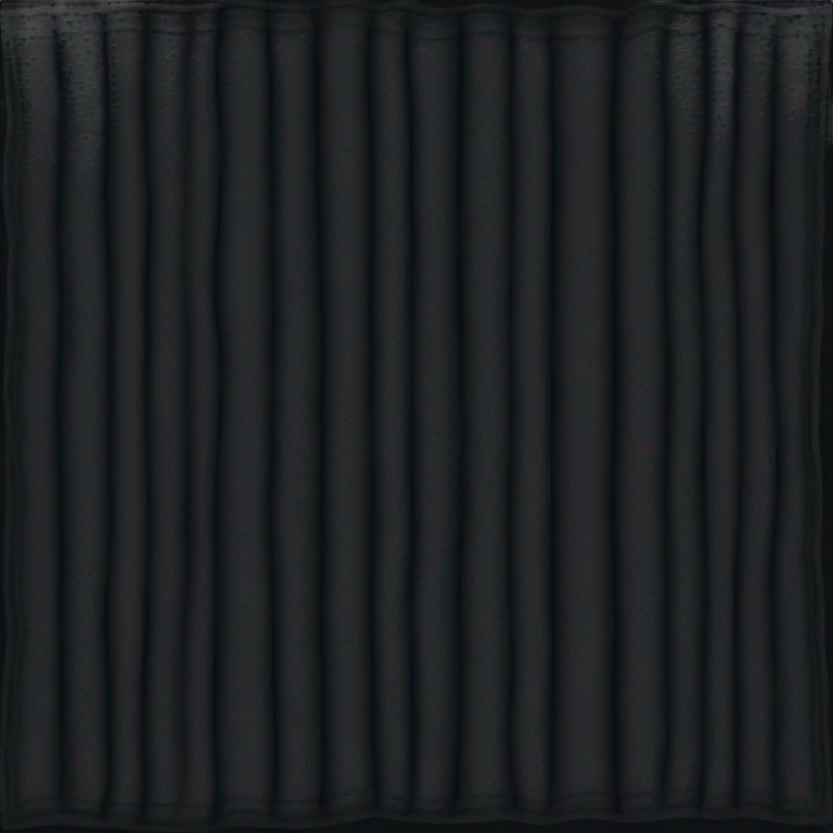 Black blanket folded emoji