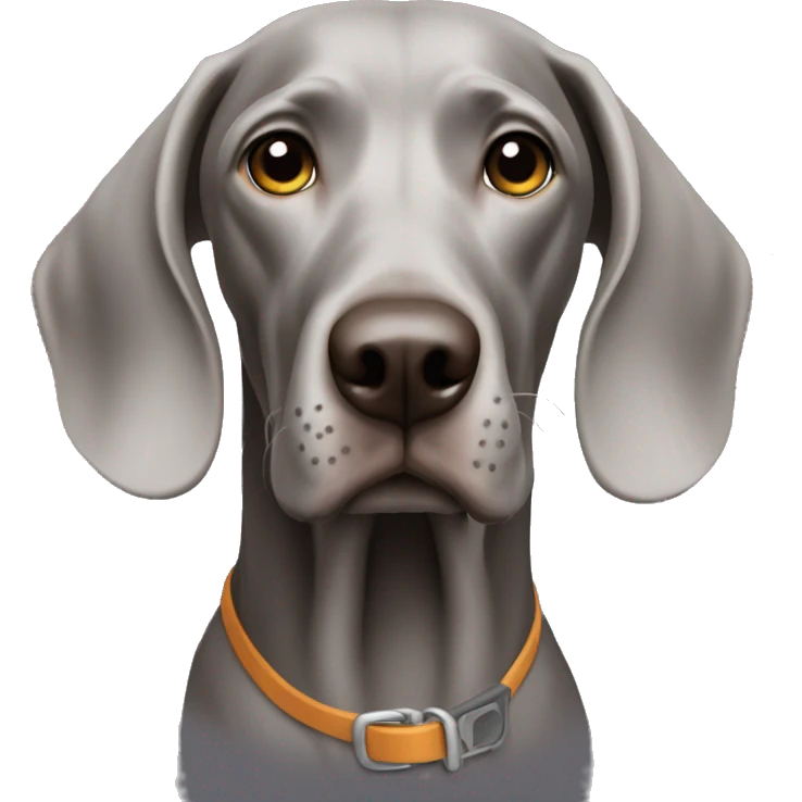 Weimaraner emoji