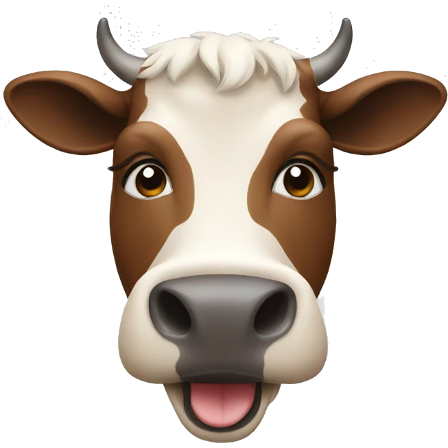 cow happy emoji