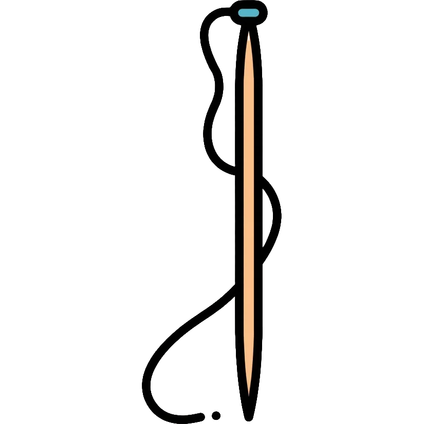 sewing needle with thread emoji