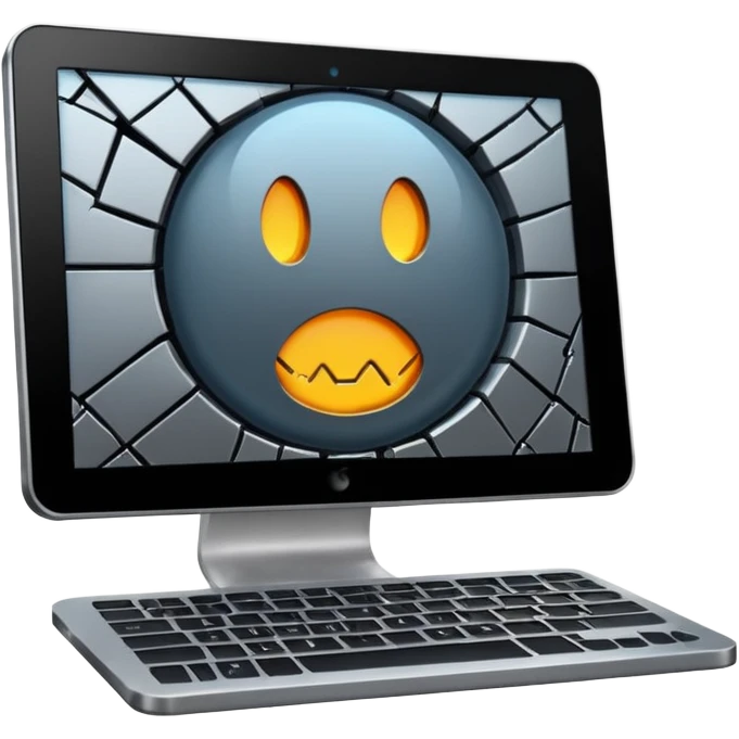 Dead computer  emoji