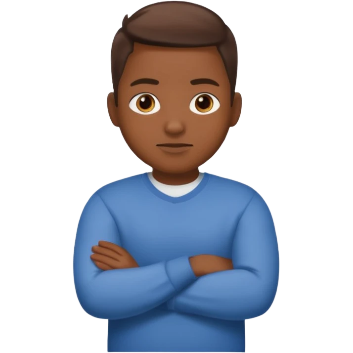 le rappeur bigflo qui croise les bras emoji