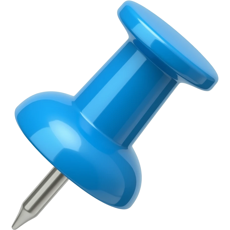 Blue tack emoji