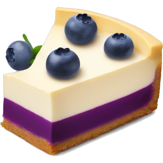 Blueberry Cheesecake  emoji
