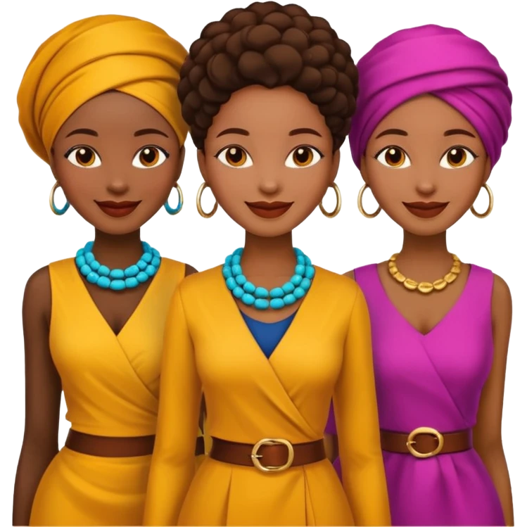 baddies africa  emoji