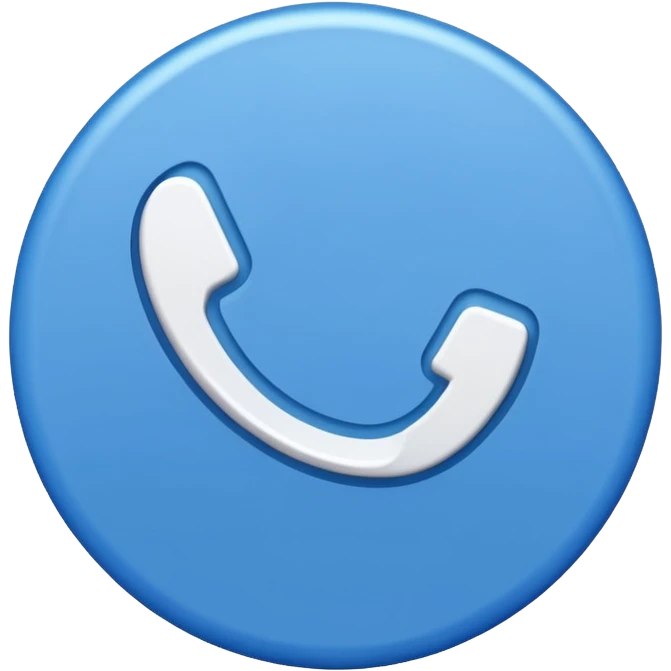 Blue circle with irregularities on it on it is boundaries and it should have a white tick no face emoji