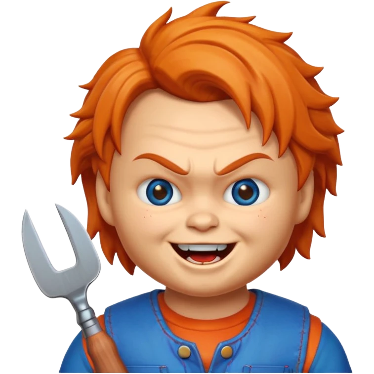 Un emojin de chuky emoji