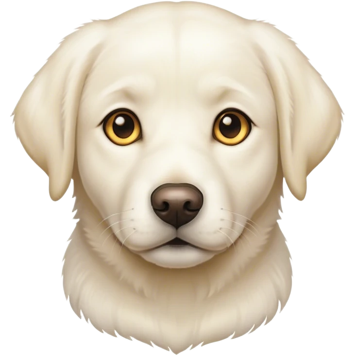 white labradore emoji