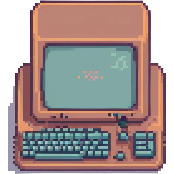 computer retro-tech aesthetic emoji