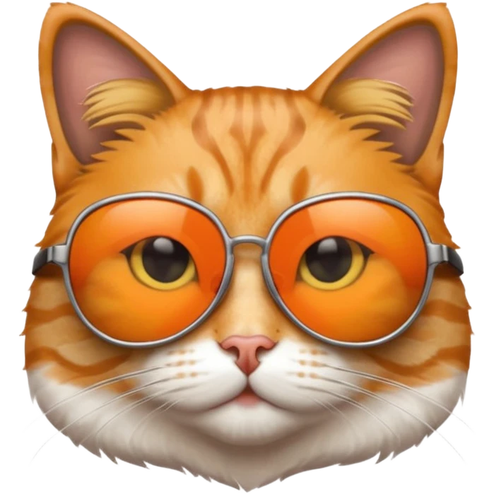 Cat wearing sunglasses emoji
