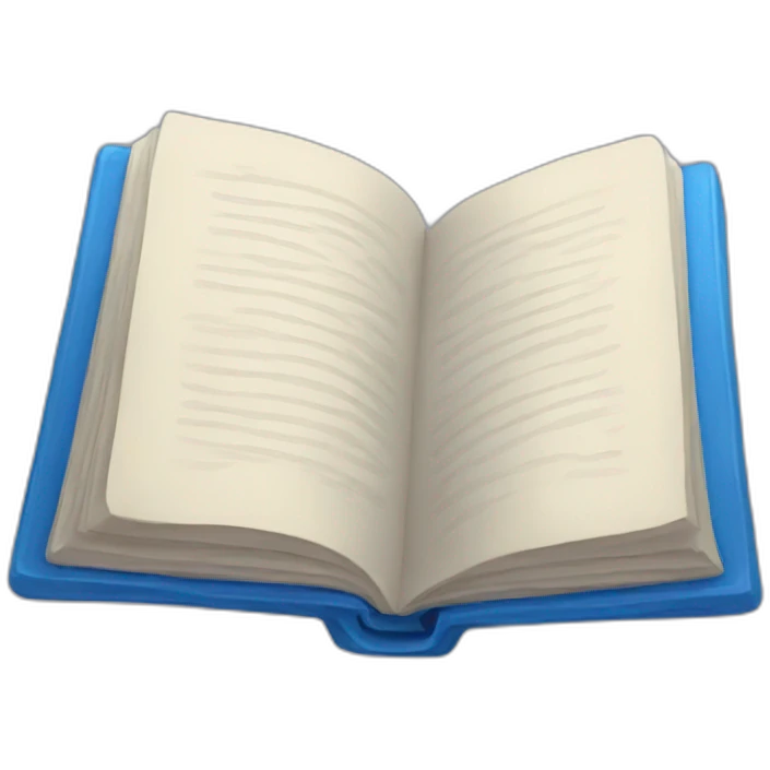 blue book emoji
