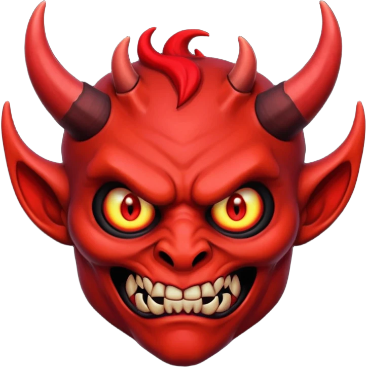 devil from bible emoji