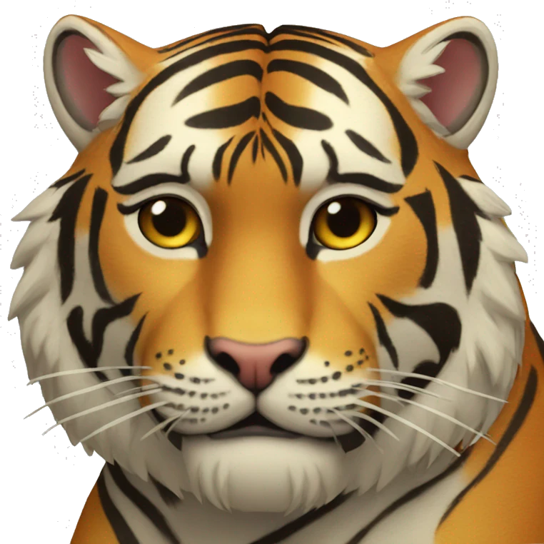 Tigre cansado emoji