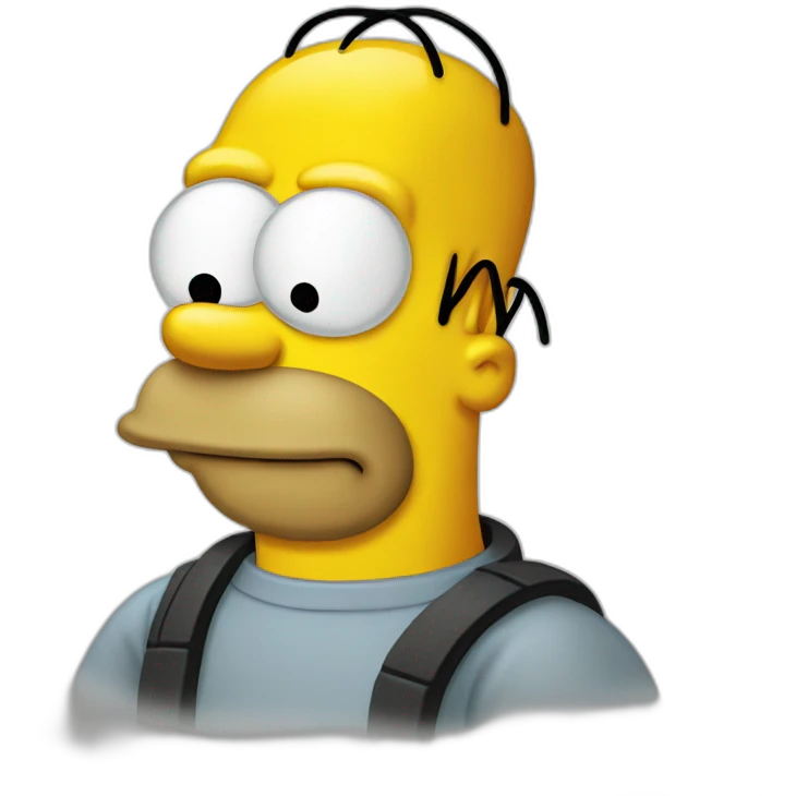 Homer simpson emoji