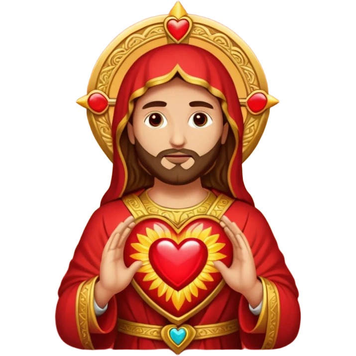 sagrado corazón de Jesús  emoji