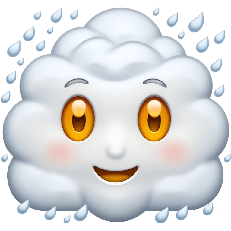 snow storm emoji