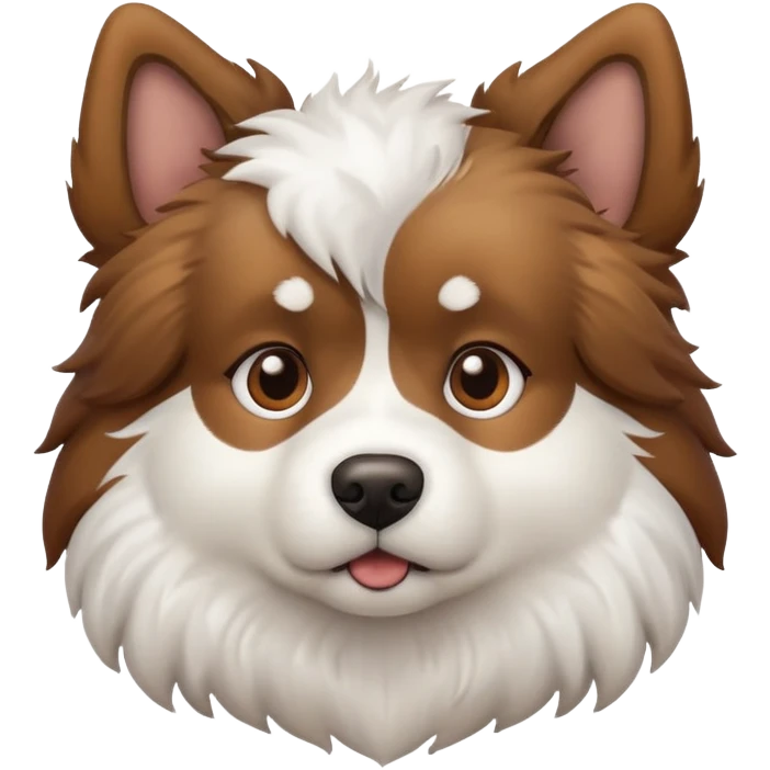 Dog bust emoji