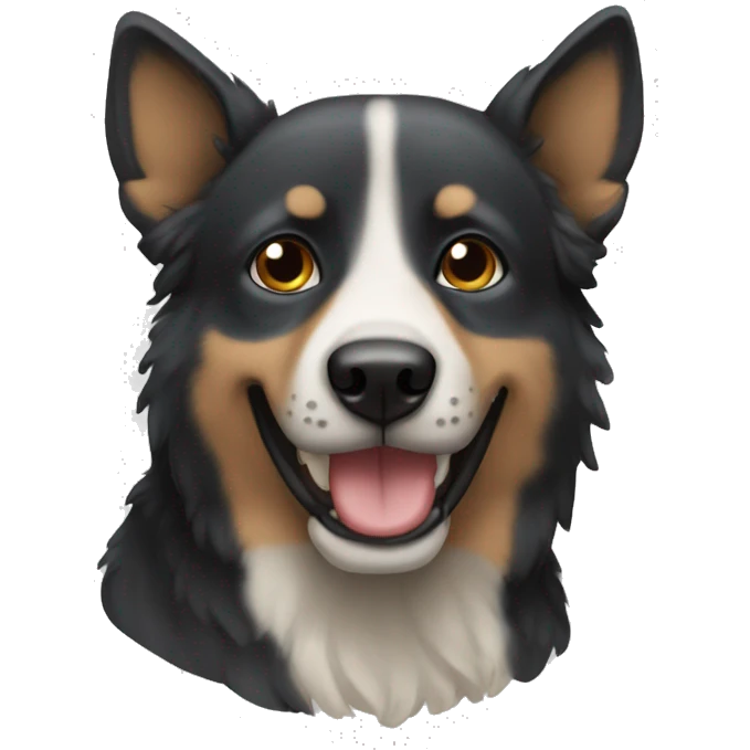 anjing ngakak emoji