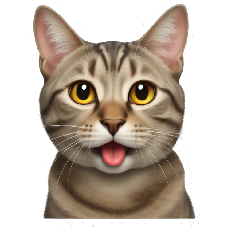 cat with tounge out  emoji
