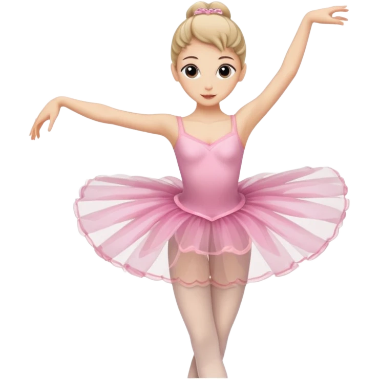 Ballerina (arabesque) emoji
