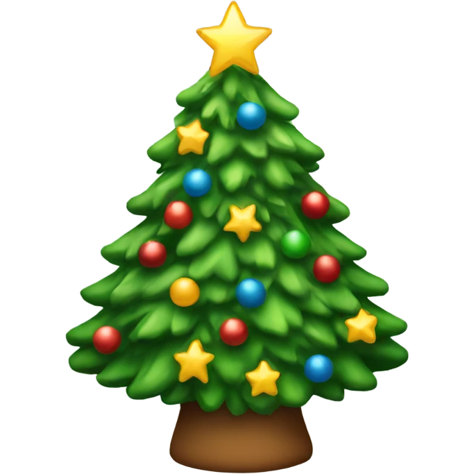 christmas tree emoji