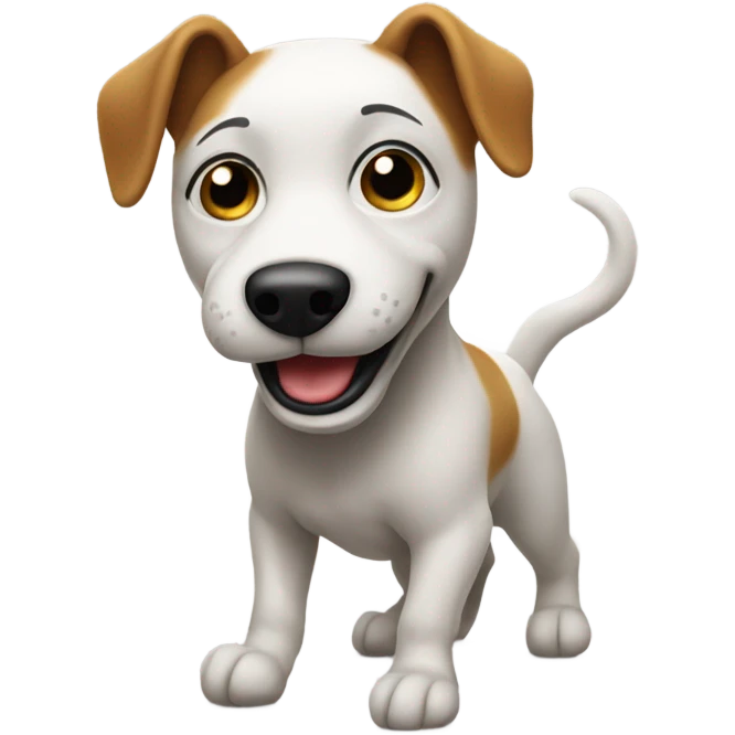 Twerking dog emoji