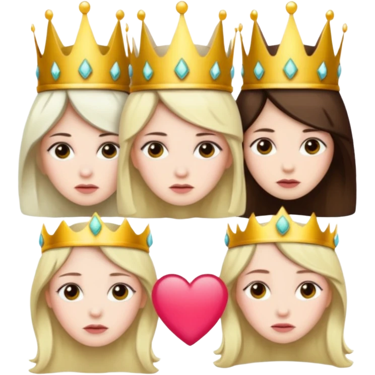 Delusional girls emoji
