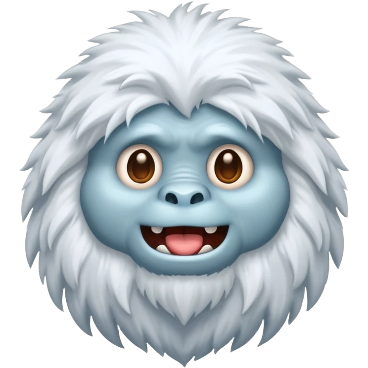Emoji yeti bigfoot emoji