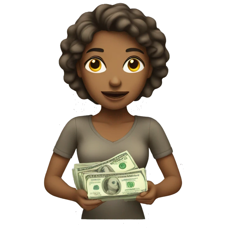 women with money  emoji