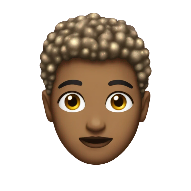 Pink glitter  emoji